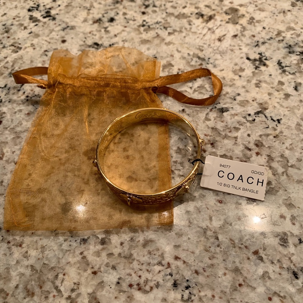 New authentic Coach bangle bracelet